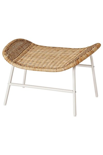 hobiurun Ayak uzatma taburesi, rattan, mindersiz