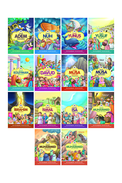 Uysal Yayınevi Peygamber Hikayeleri Set (14 Kitap)