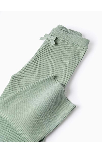Ziddy Ribbed pants, for girl, green
