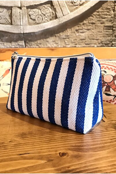 Masdala Egar Полотняна сумка для косметики в смужку, плетена