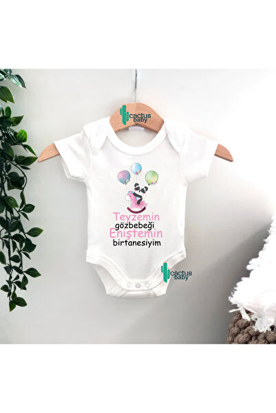 CACTUS COLLECTION Dayi Teyze Hala Amca Dede Babaanne Anneanne Yazili Baby Bod...