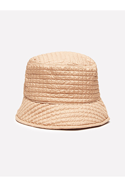 Sisley Women's Tan Lining 100% Cotton Lightly Padded Bucket Hat
