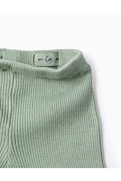 Ziddy Ribbed pants, for girl, green