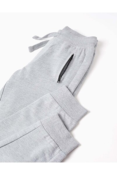 Ziddy Joggers with Sealed Pockets for Boys 'Slim', Grey