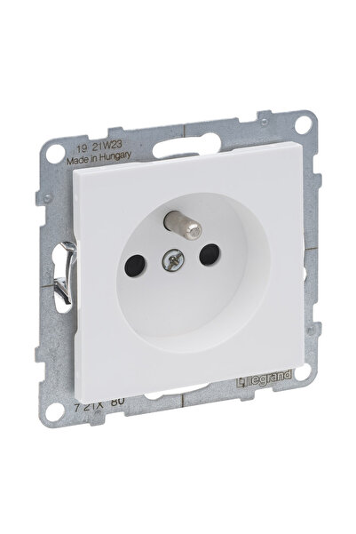 Other Priză SUNO 2PZ albă 16A 250V cu obturator