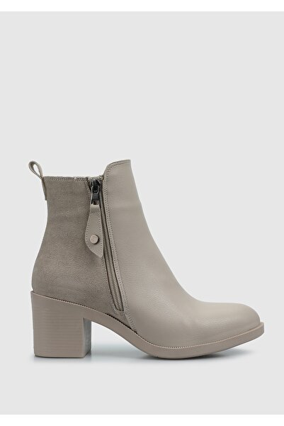 Provoq Beige Women's Boots