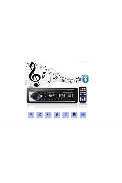 OEM Car Stereo with Bluetooth, TLBShop® MP3 Player 4x60W, USB, SD Card, Radio, Remote Control
