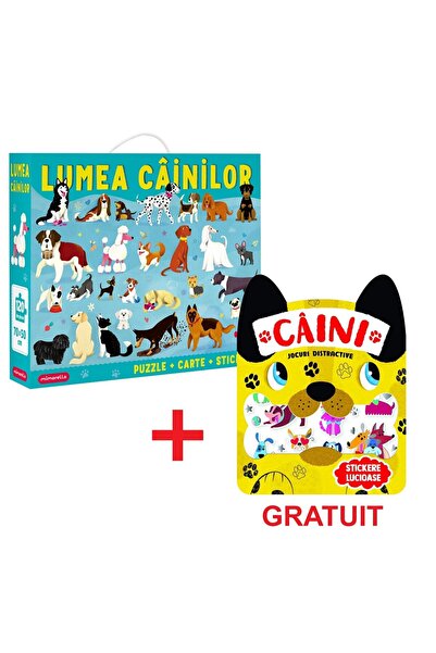 Mimorello Pachet - Puzzle - Lumea Cainilor - Câini GRATUIT