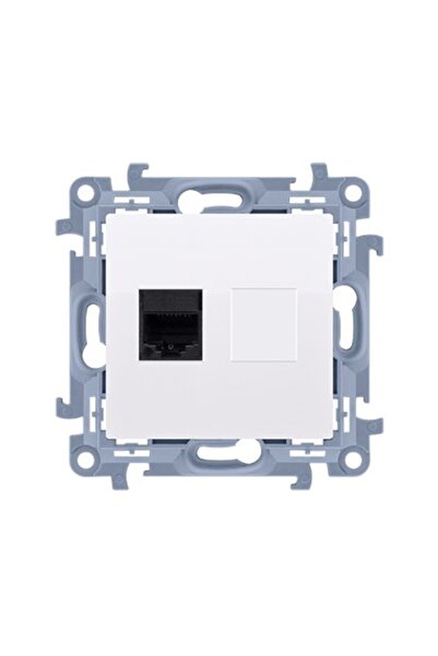 Other Priză ecranată Simon10 RJ45 Cat. 6, albă