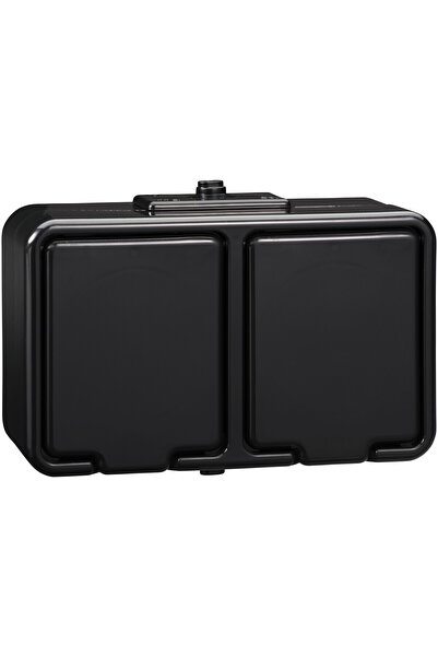 Other Priză dublă aparentă cu împământare IP44 CEDAR negru