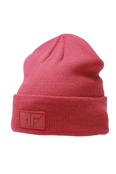 4F Șapcă de iarnă cu logo Coral