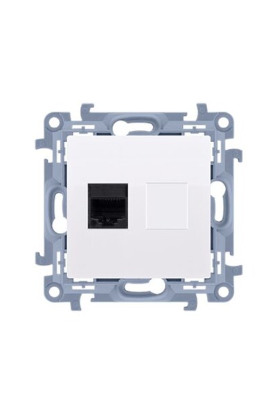 Other Modul priză Simon10 RJ45 Cat 5e alb