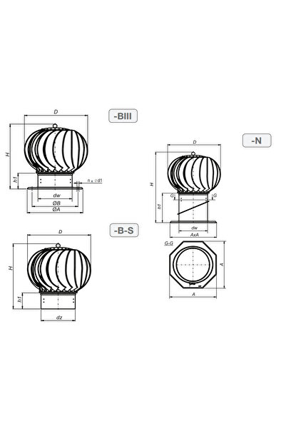 Other 500mm Chimney Cowl Inlet Pipe Stainless Steel Ventilation Industrial Diameter