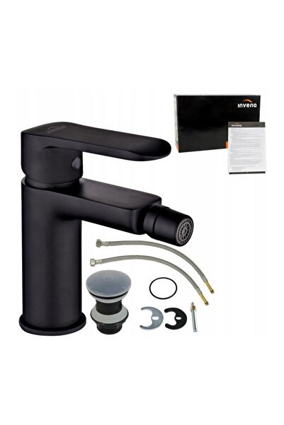 Other Siros black floor-standing bidet tap
