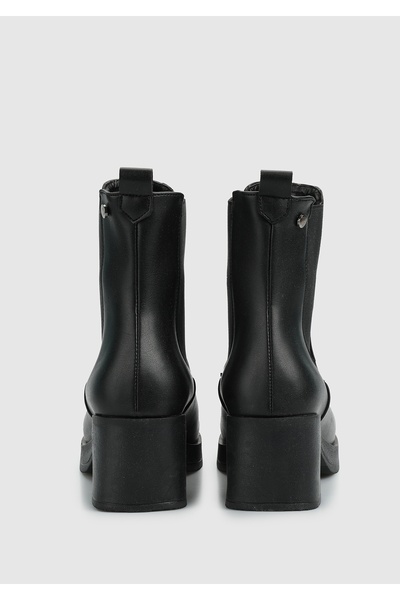 Provoq Μαύρο γυναικείο μποτάκι