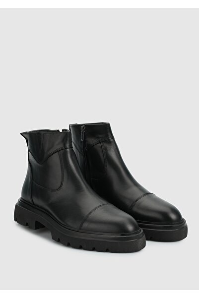 Provoq Siyah Deri Erkek Bot