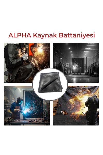 nivofire Kaynak Battaniyesi ALPHA – Karbon-Grafit, 1500°C - 50x100cm