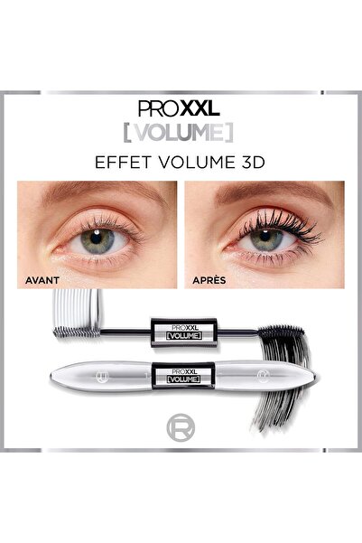 L'Oreal Paris Mascara, Salon Lash Volume, Infused with Panthenol, Long-lasting, No Clumping or Smudg