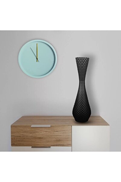 Tagwerk Vaza Ornamentala Flechtwerk 500 mm 3 D Print Grafit