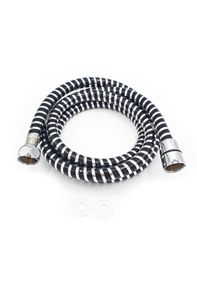 Other Furtun de duș flexibil din plastic cromat, lungime 1,5 m, standard 1/2"...