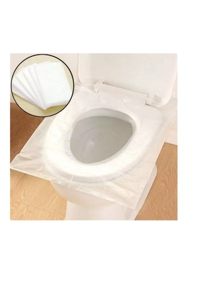 Temiz Pazar Okul ve Seyahat İçin Çocuk Klozet Poşeti – 50 Adet Hijyenik Kapak Örtüsü