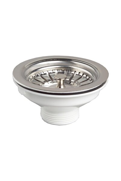 Other 90 mm sink drain with basket, 6/4" thread