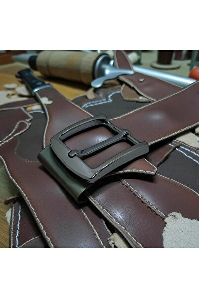 srtfootcare Cataramă pentru centură 4,5 cm Nichel negru 1 bucată (Artizanat c...