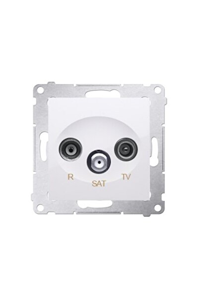 Other Priză terminală RTV/SAT RTV 10dB SAT 10dB atenuare alb Simon54