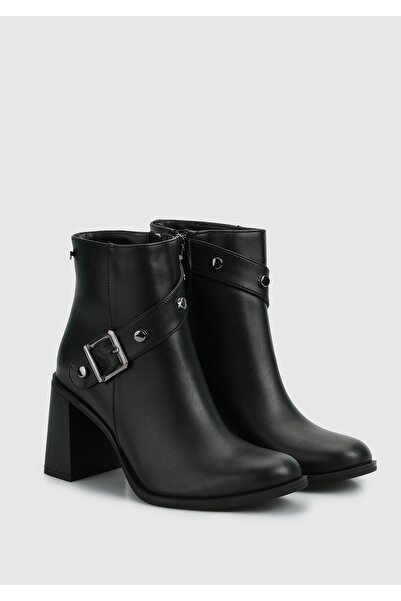 Provoq Black Women's Bootie