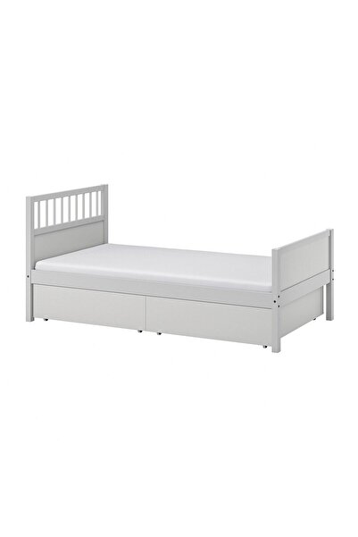 hobiurun Tek kişilik baza, açık gri, 90x200 cm