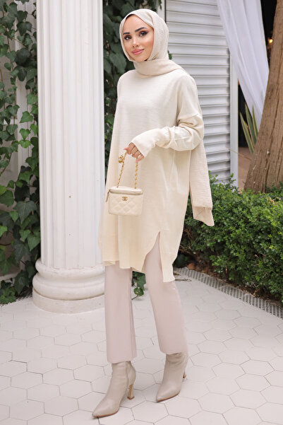 İmajButik Stone Cold Yarn Mercerized Knitwear Sweater