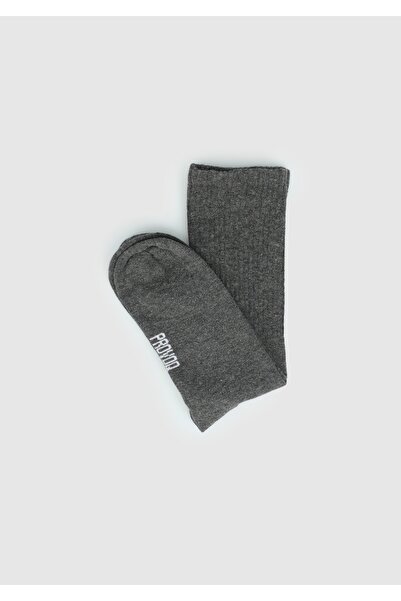 Provoq Anthracite Socks Anthracite Long Socks