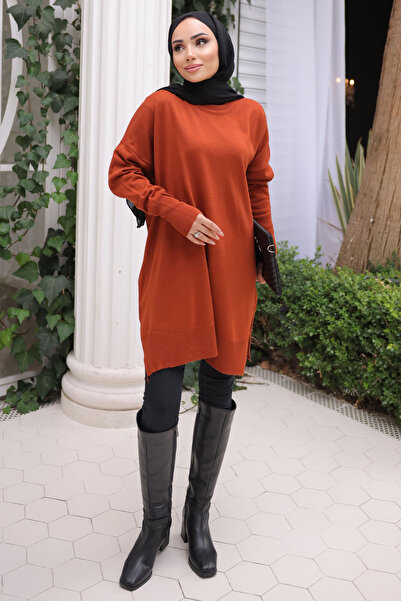 İmajButik Πλεκτό πουλόβερ με κρύο νήμα Mercerized