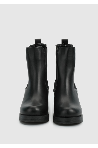 Provoq Μαύρο γυναικείο μποτάκι