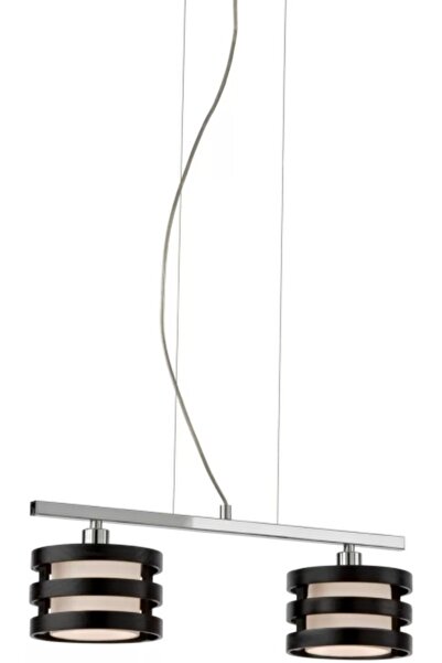 SMARTER Pendul Kim, 2 xE 14, alb-crom-wenge