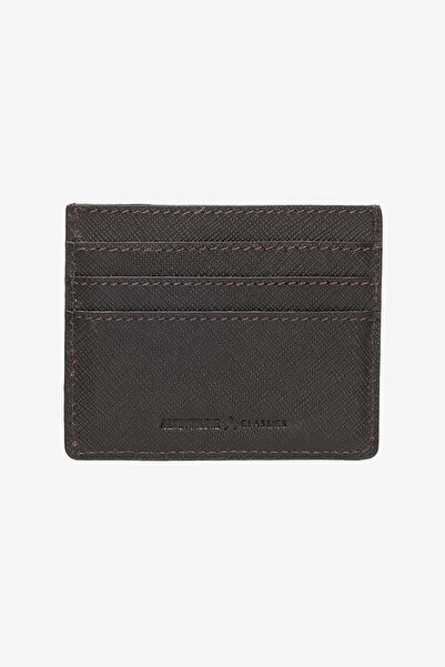 ALTINYILDIZ CLASSICS Erkek Kahverengi %100 Deri Kartlık