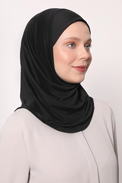 Levidor Black Hijab Sport Bone