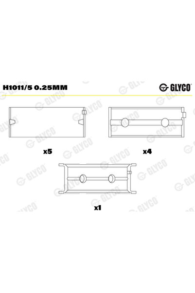 GLYCO Cuzineti Arbore Cotit Alfa Romeo Mito Chevrolet Aveo