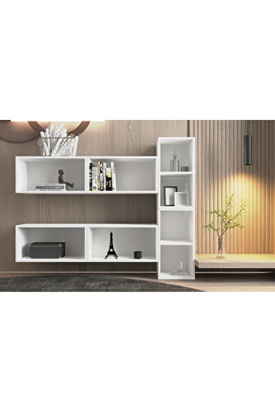 nettrends.net the new trend of shopping Yatay Çift Raf + 4 Gözlü Dikey Kolonl...