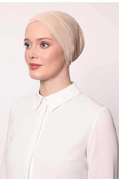 Levidor A.Beige Practical Cross Bonnet