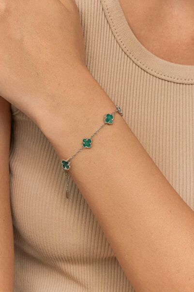 YUNİCCİ & CO ÇELİK YONCA BİLEKLİK