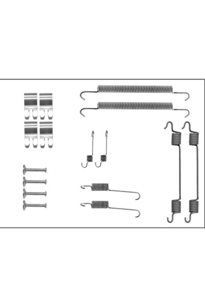 TEXTAR Set Accesorii Sabot De Frana Land Rover Freelander 1