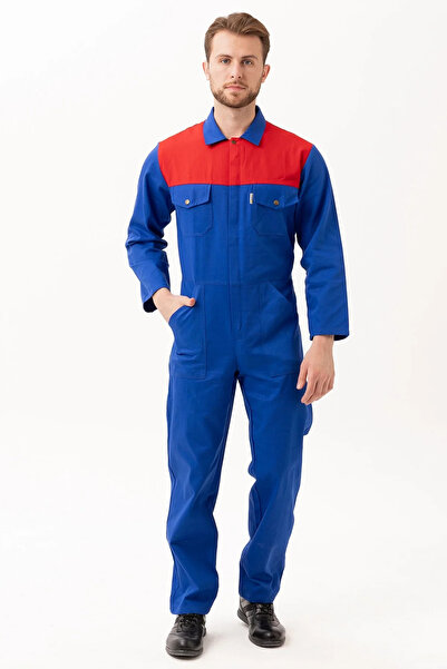 PayBuy Carica Summer Saxblue Red Work Overalls Outdoor Casual Work Type Overalls