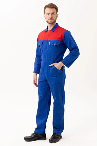 PayBuy Carica Summer Saxblue Red Work Overalls Outdoor Casual Work Type Overalls