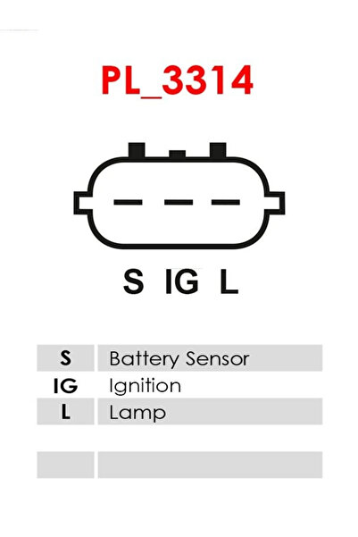 AS-PL Generator / Alternator Kia Soul 2 Toyota Caldina/Camry/Carina E 6