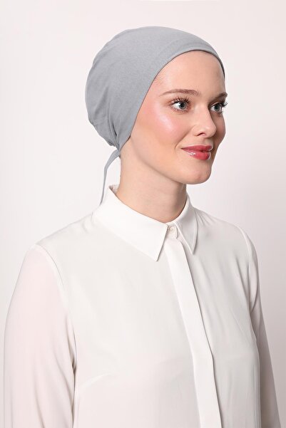 Levidor Gray Seamless Bonnet