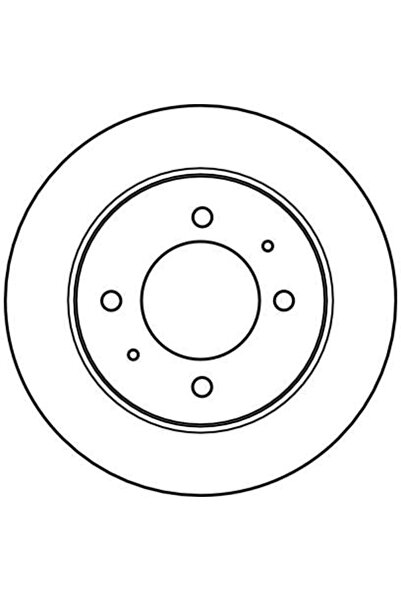 TRW Disc Frana Hyundai Coupe 1/Elantra 3/Lantra 1 Hyundai (Beijing) Elantra