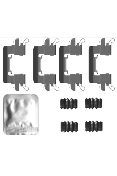 TEXTAR Set Accesorii Placute Frana Nissan Leaf