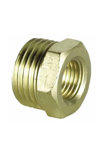 Other Brass Pipe Reduction 1/2" x 1/4" for Water Systems