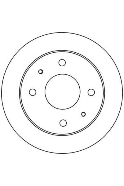 TRW Disc Frana Hyundai Atos